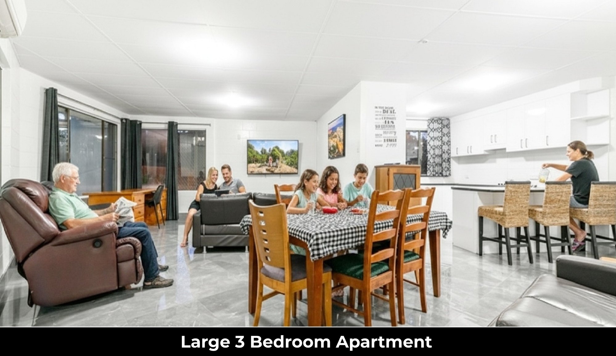Large 1, 2, or 3 Bedroom Apartment