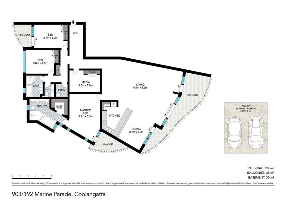 903 - 3 Bedroom Apartment - (3N+)