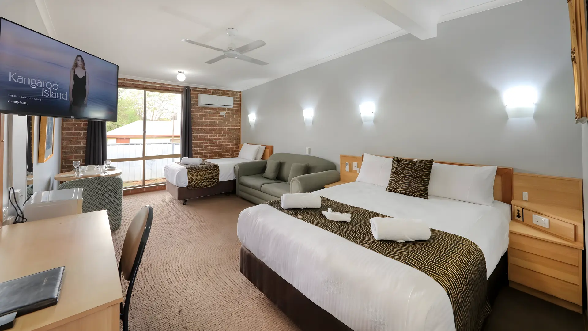 Queen Suite with Sofa Bed