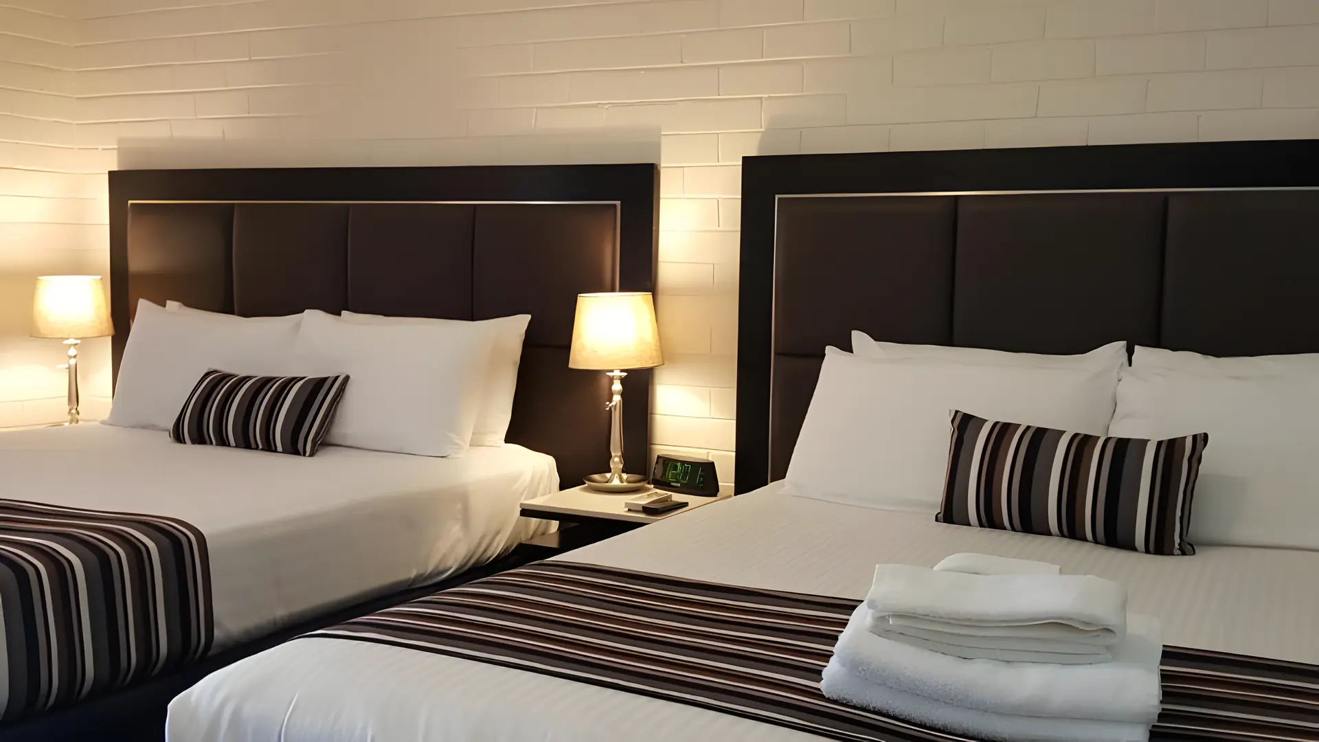 WATERFRONT (KING + QUEEN BED) ROOM