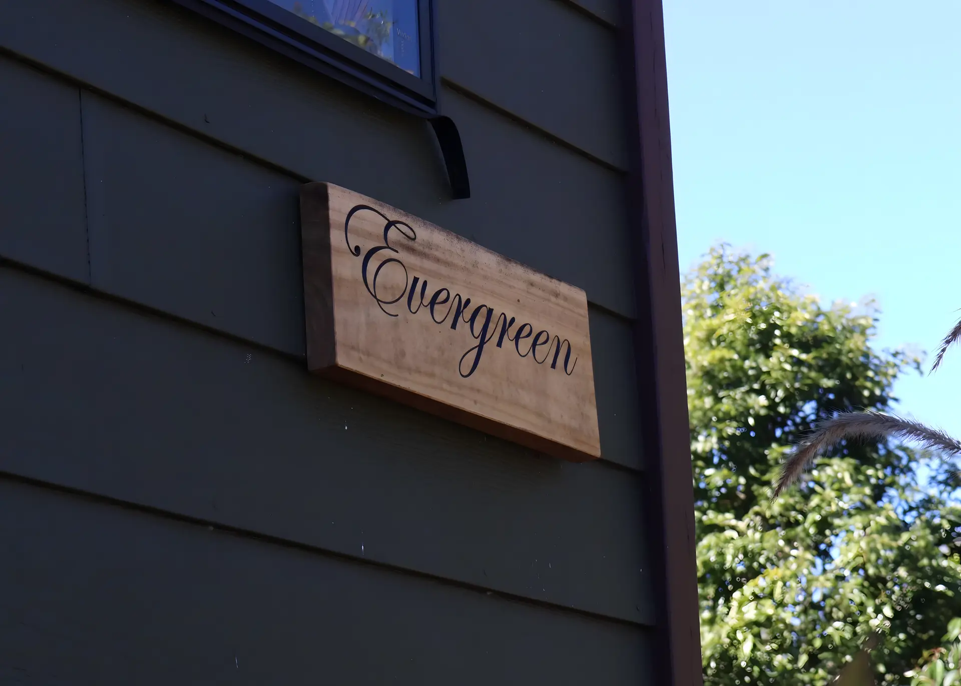 Evergreen cottage