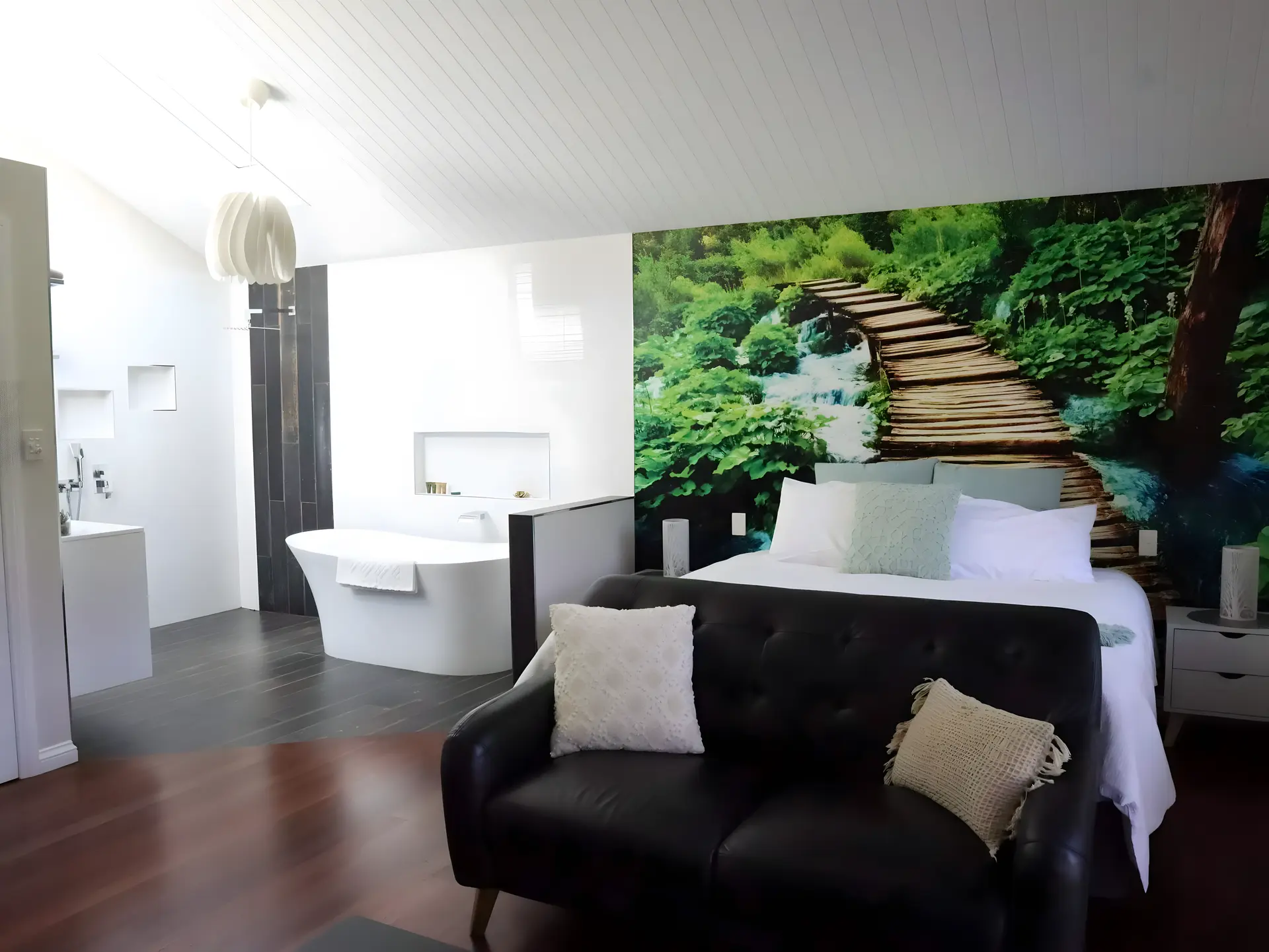 Evergreen cottage